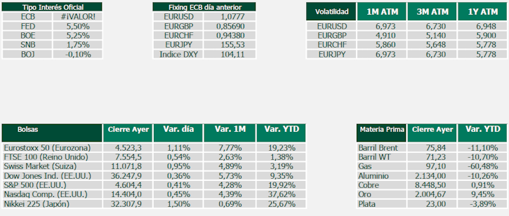 Tipo de interés oficial, Fixing, Volatilidad